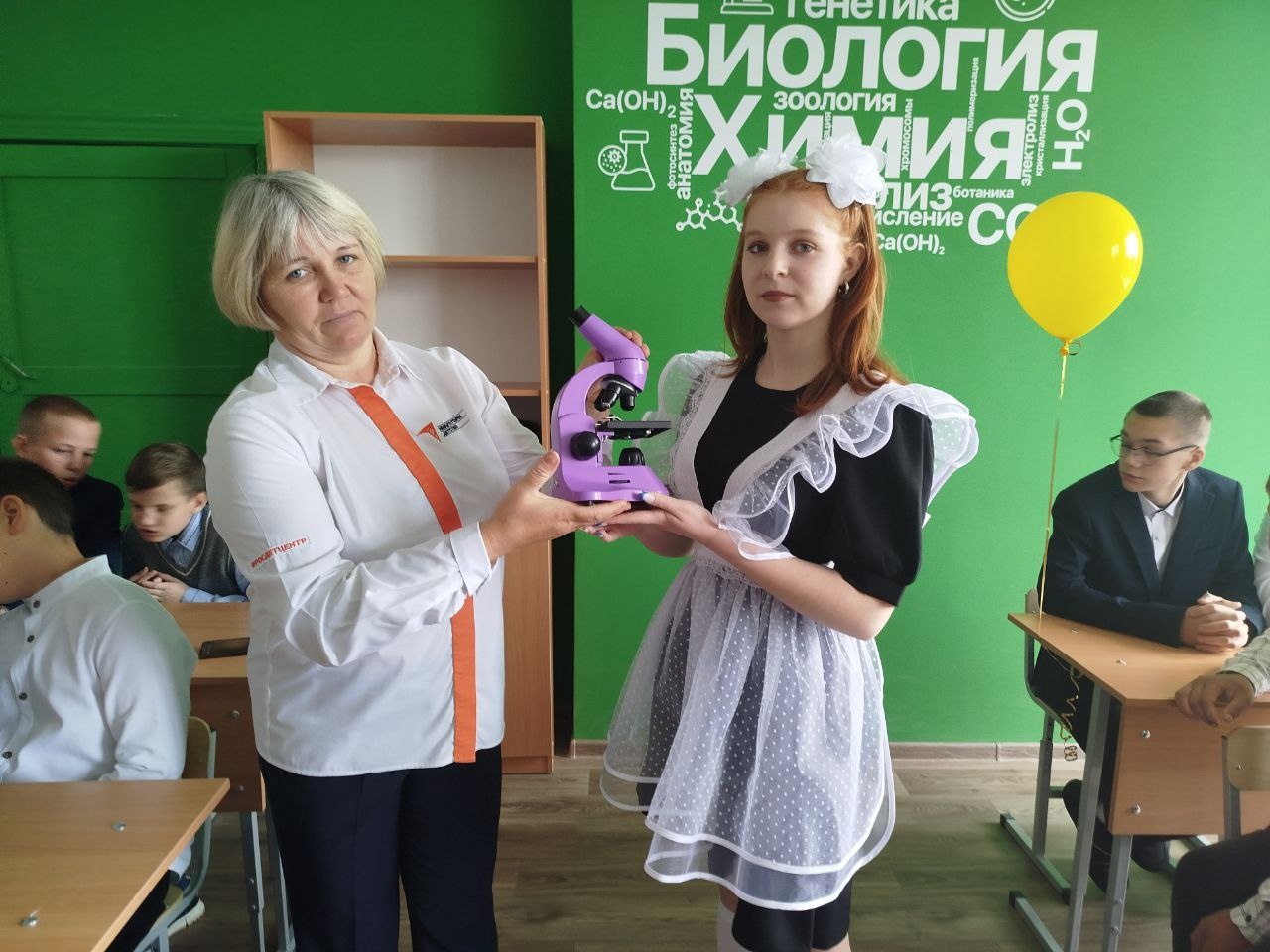 В МБОУ &amp;quot;Уралинская ООШ&amp;quot; Большеуковского района состоялось торжественное открытие центра образования «Точки роста»..